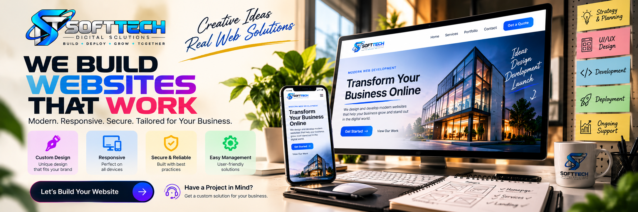SoftTech creative web solutions