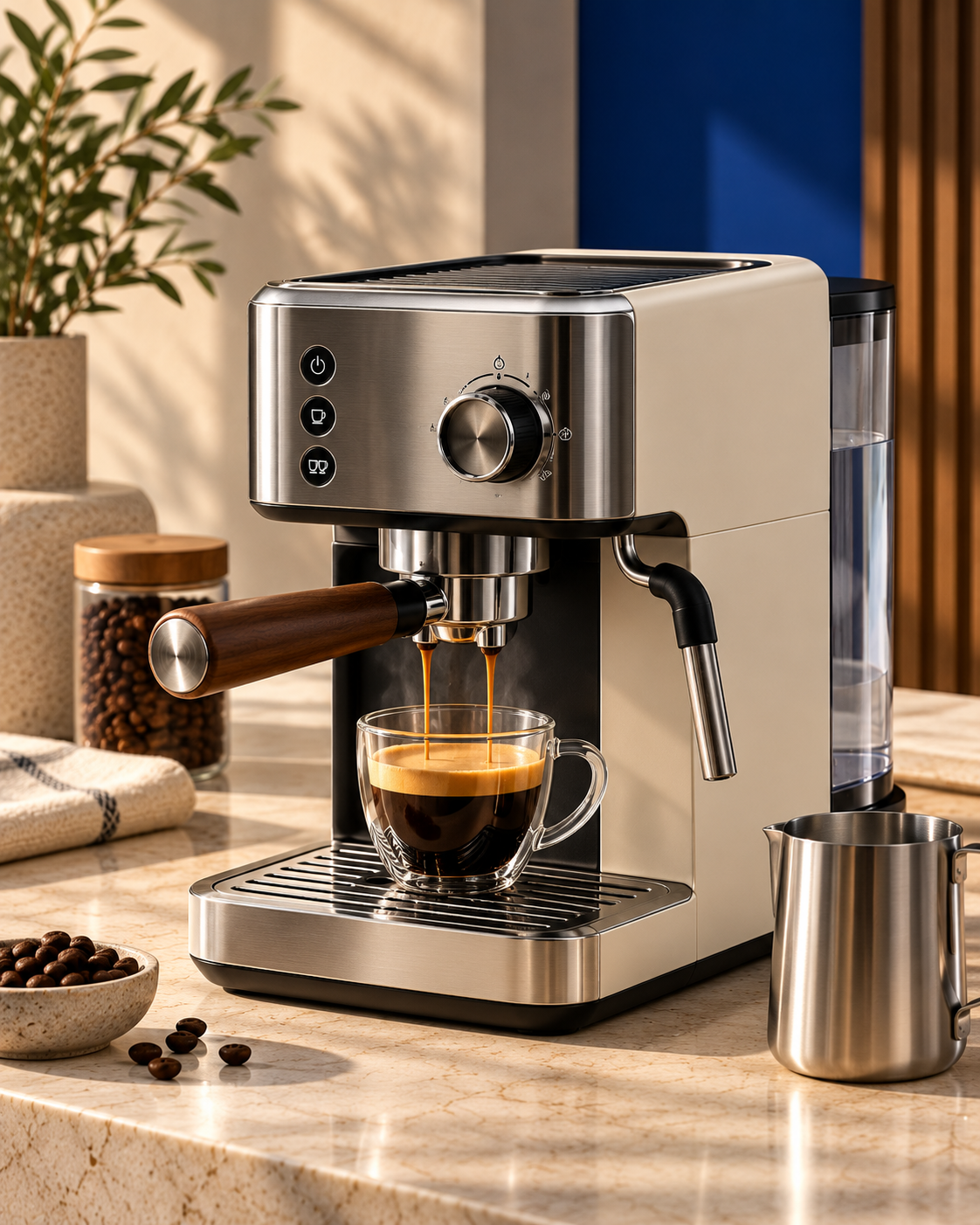 Atelier premium espresso machine