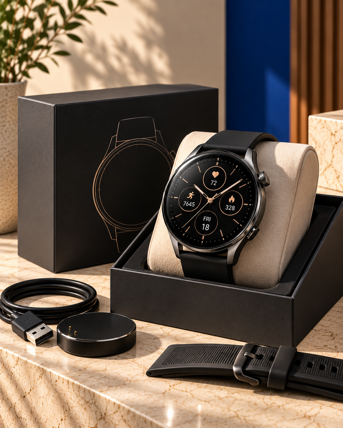 Signature premium smartwatch gift set